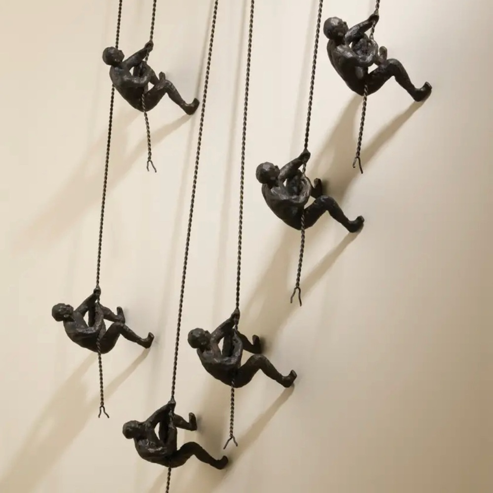 Climbing Man Wall Art